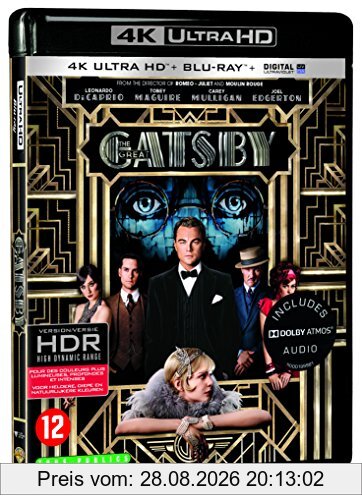 unbekannt Gatsby Le Magnifique 4k Ultra Hd [Blu-ray] [Fr Import]