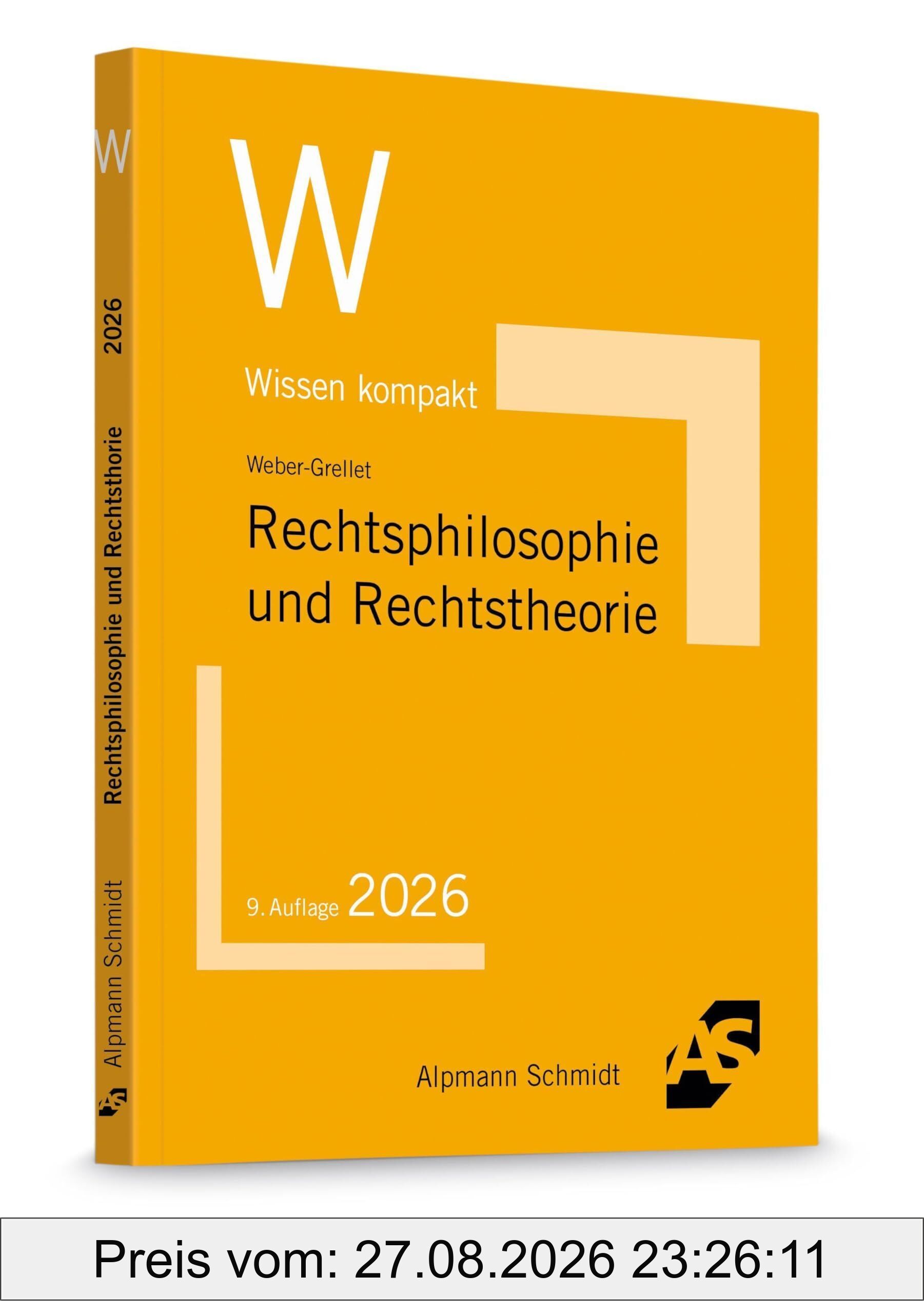 Rechtsphilosophie und Rechtstheorie