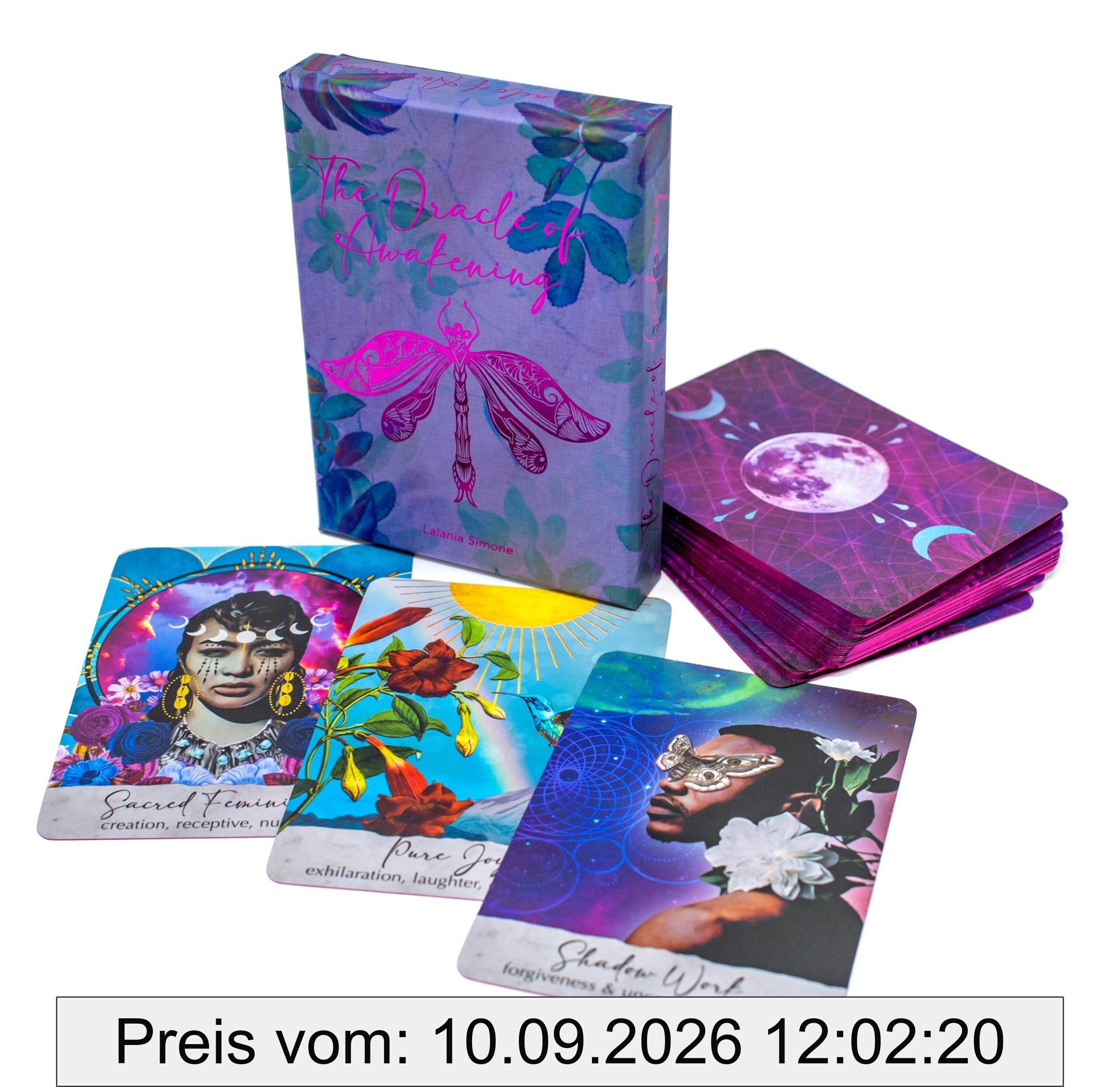 The Oracle of Awakening: (44 Full-Color Cards and 112-Page Guidebook)