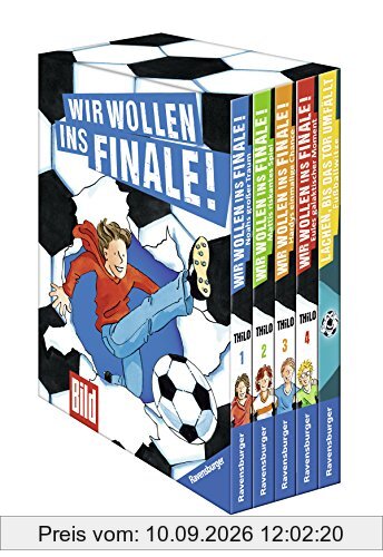Wir wollen ins Finale!: Wir wollen ins Finale! (Schuber mit 5 Bänden) (HC - Wir wollen ins Finale!)
