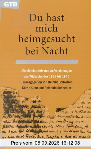 Du hast mich heimgesucht bei Nacht