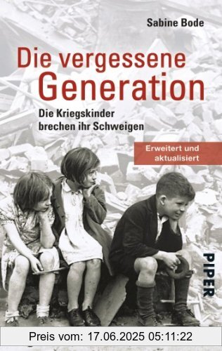 Binding : Taschenbuch, Edition : 10., Label : Piper, Publisher : Piper, medium : Taschenbuch, numberOfPages : 288, publicationDate : 2010-08-01, authors : Sabine Bode, languages : german, ISBN : 3492244033