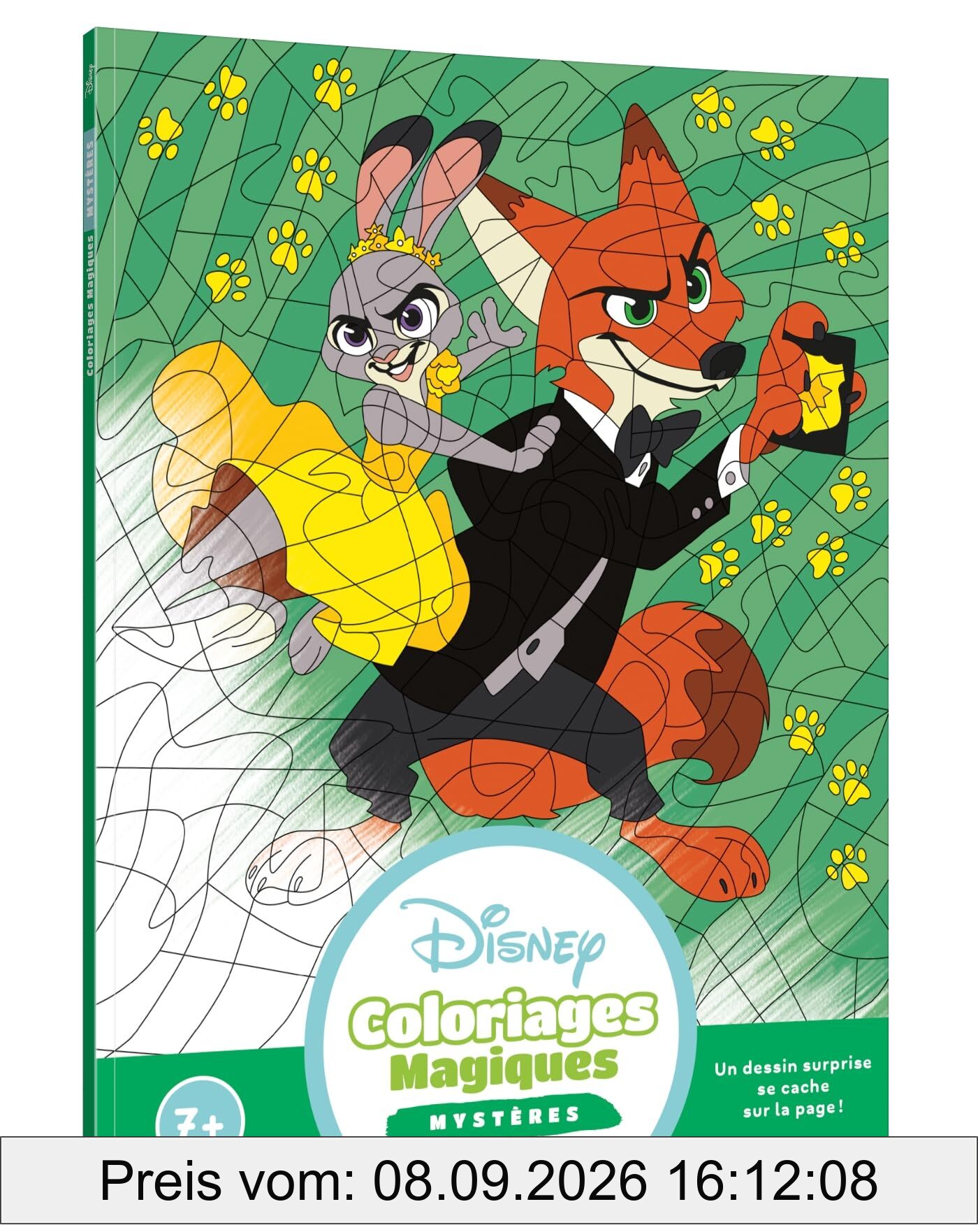 DISNEY : Mes Coloriages Magiques : Mystères - Disney