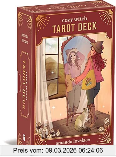 Amanda Lovelace Cozy Witch Tarot Deck And Guidebook