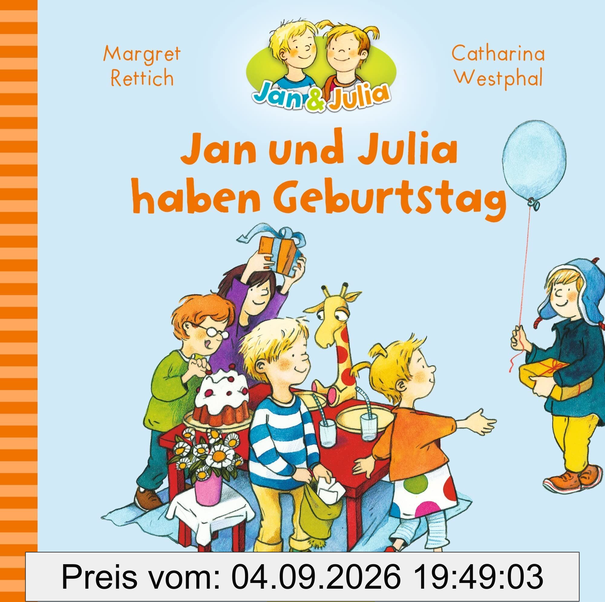 Jan und Julia haben Geburtstag