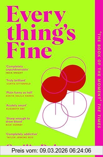 Cecilia Rabess Everything's Fine, The Completely Addictive Juicy Summer Read