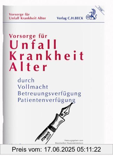 Binding : Taschenbuch, Edition : 15, Label : C.H.Beck, Publisher : C.H.Beck, medium : Taschenbuch, numberOfPages : 48, publicationDate : 2014-01-28, publishers : Bayerischen Staatsministerium der Justiz und für Verbraucherschutz, languages : german, ISBN : 3406663214
