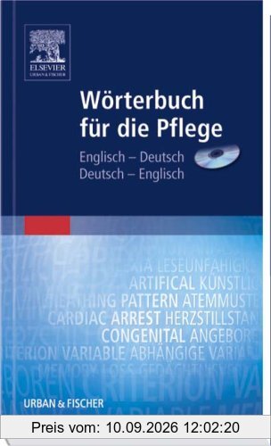 Wörterbuch für die Pflege - Englisch-Deutsch / Deutsch-Englisch