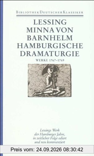 Werke und Briefe. 12 in 14 Bänden: Band 6: Werke 1767-1769