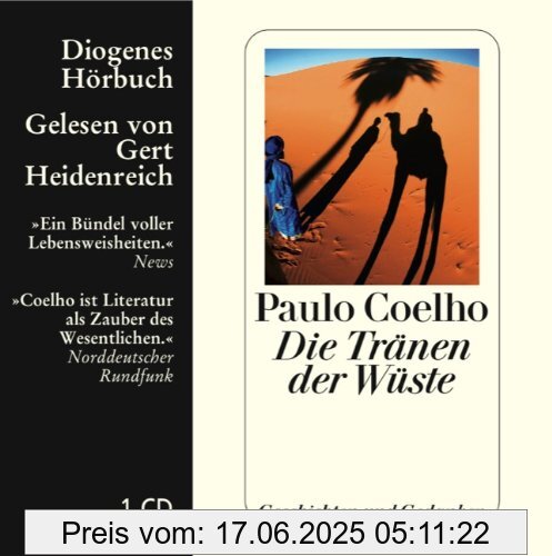 Binding : Audio CD, Edition : 3., Aufl., Label : Diogenes, Publisher : Diogenes, NumberOfDiscs : 1, Format : Audiobook, medium : Audio CD, publicationDate : 2008-02-01, authors : Paulo Coelho, translators : Maralde Minnemann-Meier, narrators : Gert Heidenreich, languages : german, ISBN : 325780203X