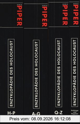 Enzyklopädie des Holocaust. Die Verfolgung und Ermordung der europäischen Juden.: 4 Bde.