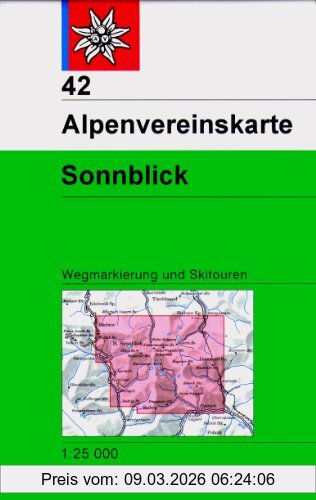 Österreichischer Alpenverein Sonnblick, Wegmarkierung Und Skitouren - Topographische Karte 1, 25.000