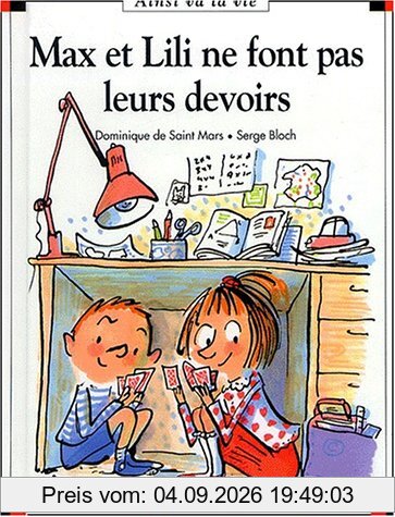 Max et Lili ne font pas leurs devoirs