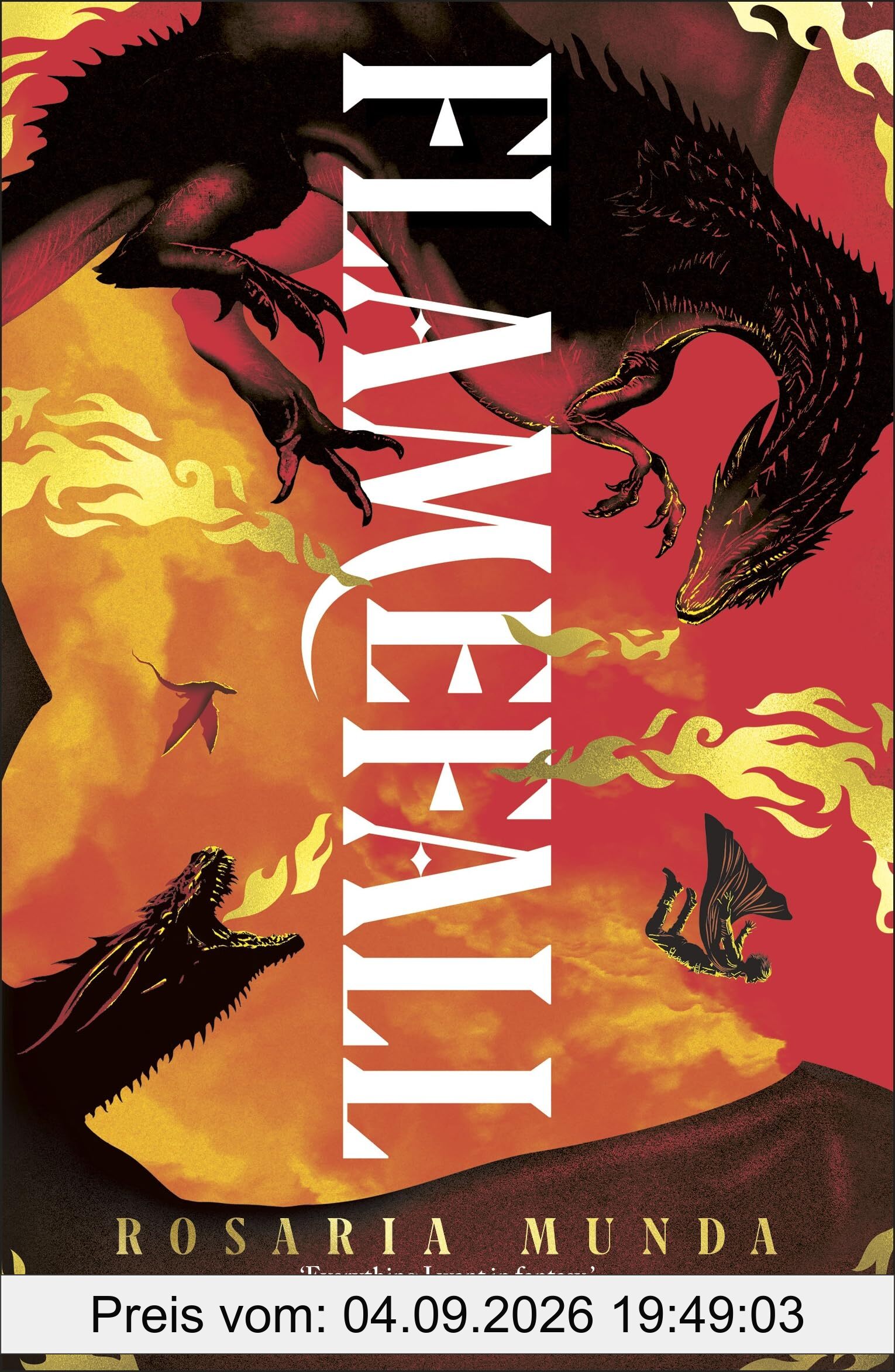Flamefall: A powerful YA dystopian fantasy with rival dragonriders - Book 2 of 3 (The Aurelian Cycle Trilogy)