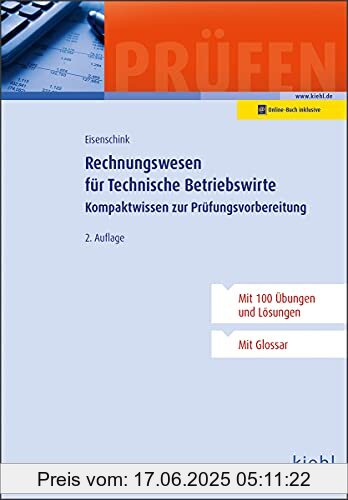 Binding : Taschenbuch, Edition : 2., aktualisierte Auflage. Online-Buch inklusive, Label : NWB Verlag, Publisher : NWB Verlag, medium : Taschenbuch, numberOfPages : 336, publicationDate : 2021-11-04, authors : Christian Eisenschink, ISBN : 3470102325