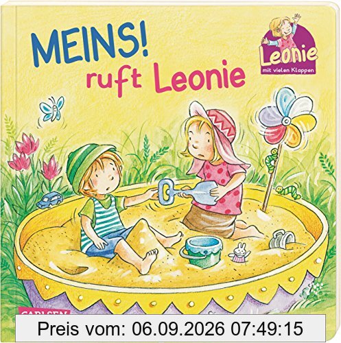 Meins!, ruft Leonie: Pappbilderbuch mit Klappen