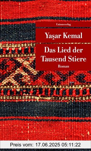 Binding : Broschiert, Edition : 1, Label : Unionsverlag, Publisher : Unionsverlag, medium : Broschiert, numberOfPages : 384, publicationDate : 2015-09-14, authors : Yasar Kemal, translators : Helga Dagyeli-Bohne, Yildirim Dagyeli, languages : german, ISBN : 3293207049