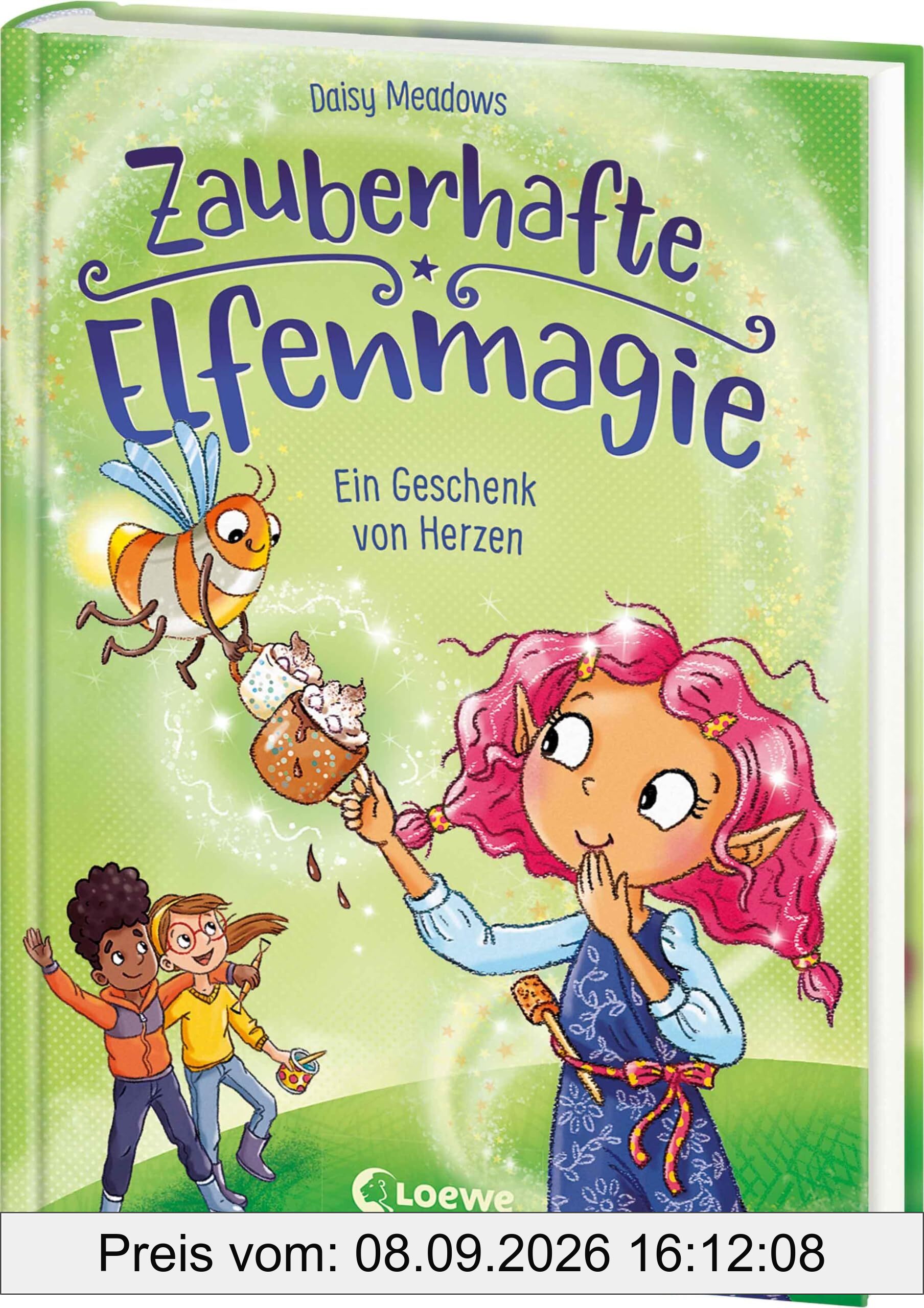 Zauberhafte Elfenmagie (Band 2) - Ein Geschenk von Herzen: Komm mit ins Reich der Elfen - Spannendes Kinderbuch über Freundschaft und Hilfsbereitschaft - Mit DIY-Anleitung