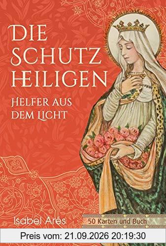 Die Schutzheiligen: Helfer aus dem Licht - 50 Karten mit Buch