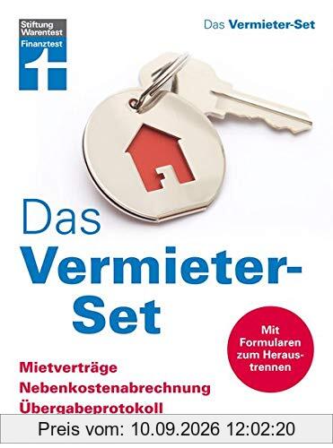 Das Vermieter-Set: Mietverträge, Nebenkostenabrechnung, Übergabeprotokoll, Kündigung
