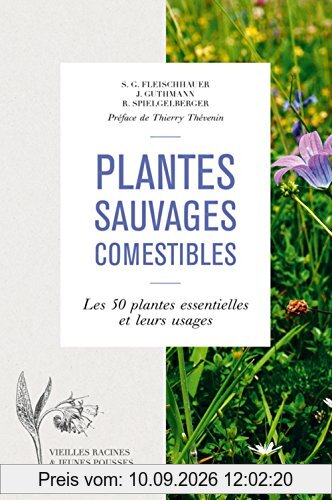 Plantes sauvages comestibles : les 50 plantes essentielles et leurs usages