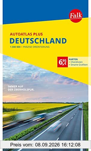 Falk AutoAtlas PLUS Deutschland 1:300 000 (Falk Atlas)