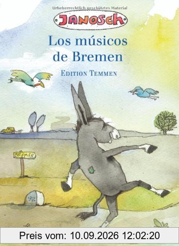 Los músicos de Bremen. Spanische Sonderausgabe der Bremer Stadtmusikanten