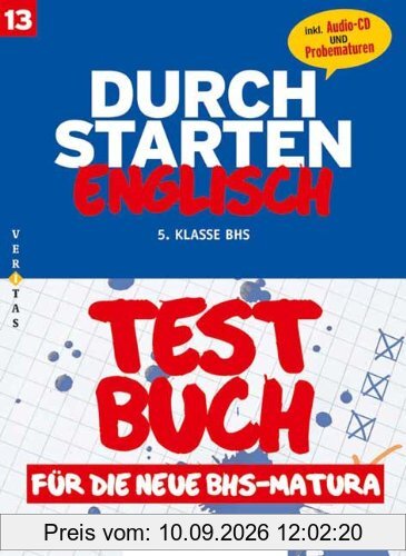 Durchstarten - Für die neue BHS-Matura: 5. Klasse - Übungsbuch mit Lösungen und CD