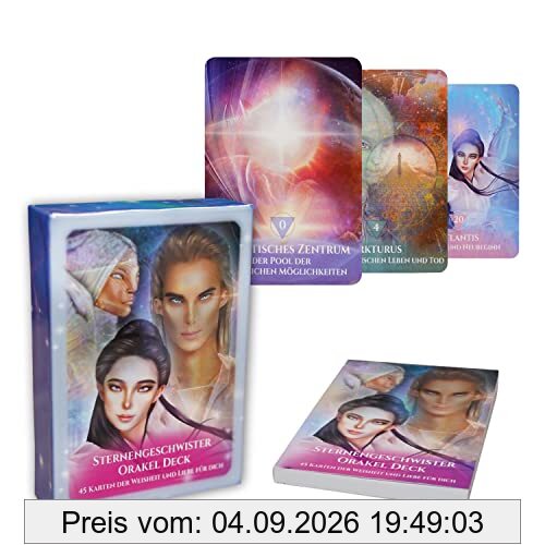 Sternengeschwister Orakel Kartendeck