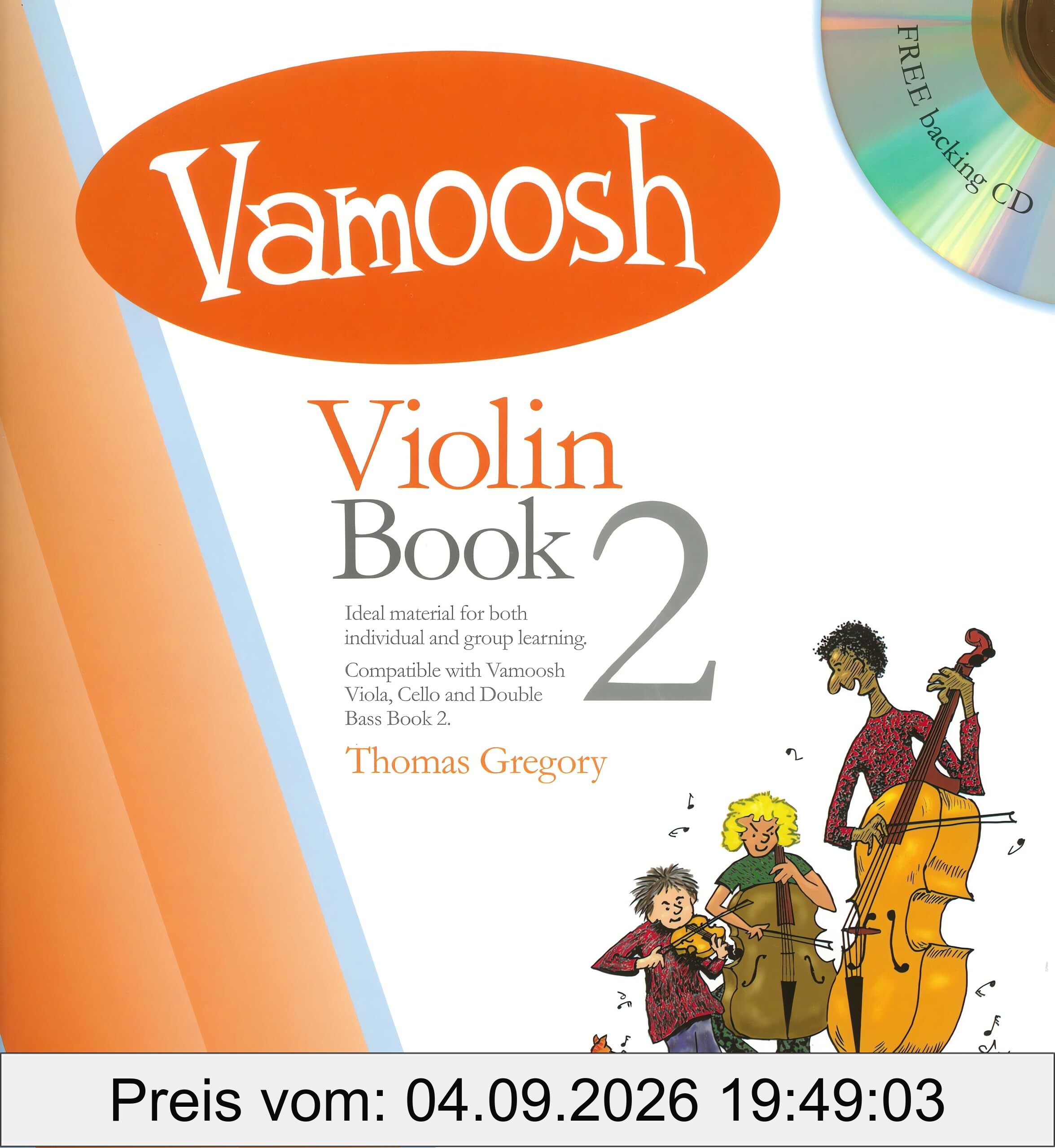 Vamoosh Violin Book 2