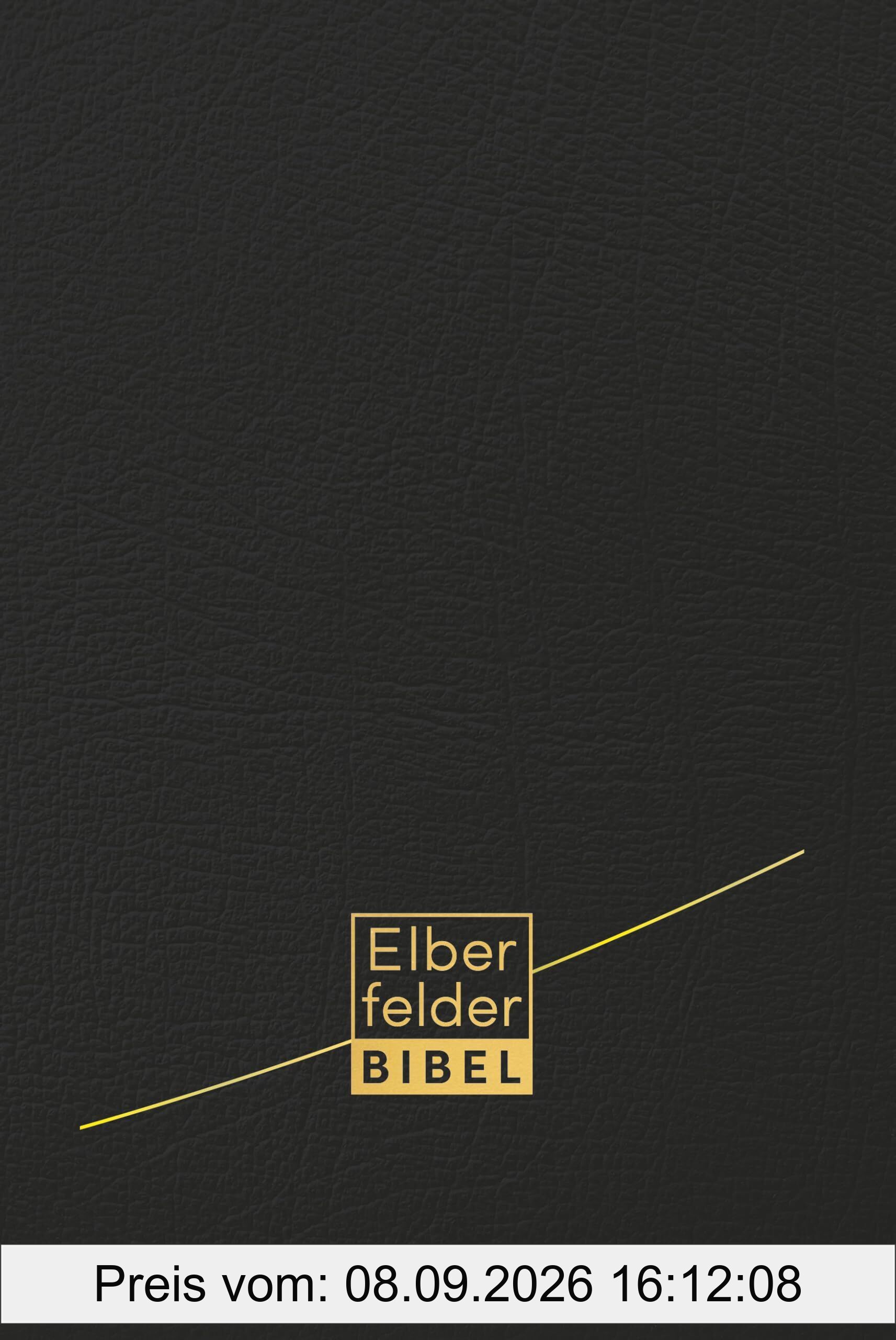 Elberfelder Bibel - Standardausgabe, Leder mit Goldschnitt
