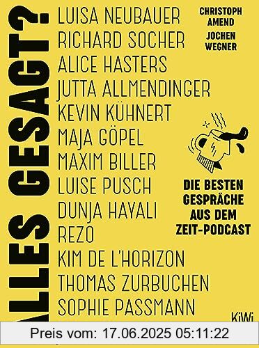 Binding : Taschenbuch, Edition : 1., Label : KiWi-Taschenbuch, Publisher : KiWi-Taschenbuch, medium : Taschenbuch, numberOfPages : 384, publicationDate : 2023-10-05, releaseDate : 2023-10-05, authors : Christoph Amend, Jochen Wegner, ISBN : 3462005847