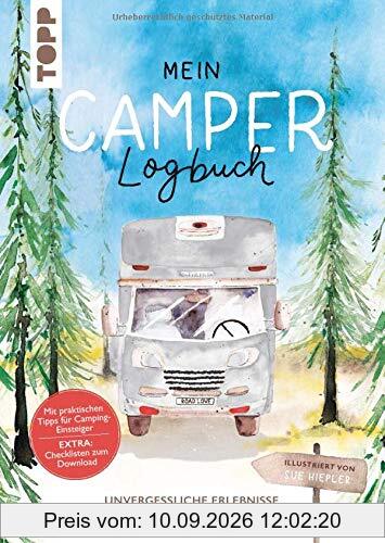 Mein Camper-Logbuch: Unvergessliche Erlebnisse eintragen und festhalten. Mit Leseband