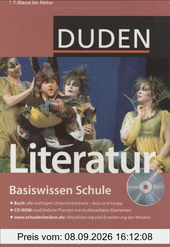 Duden. Basiswissen Schule. Literatur: 7. Klasse bis Abitur