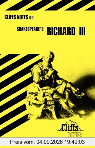 Cliffs Notes on Shakespeare's Richard III
