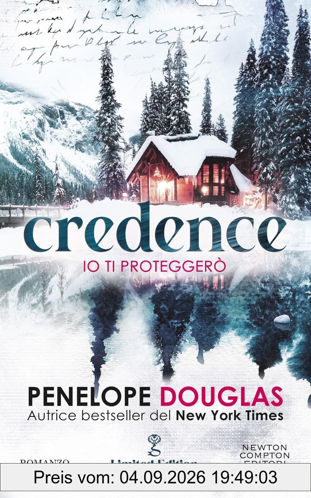 Io ti proteggerò. Credence. Limited edition