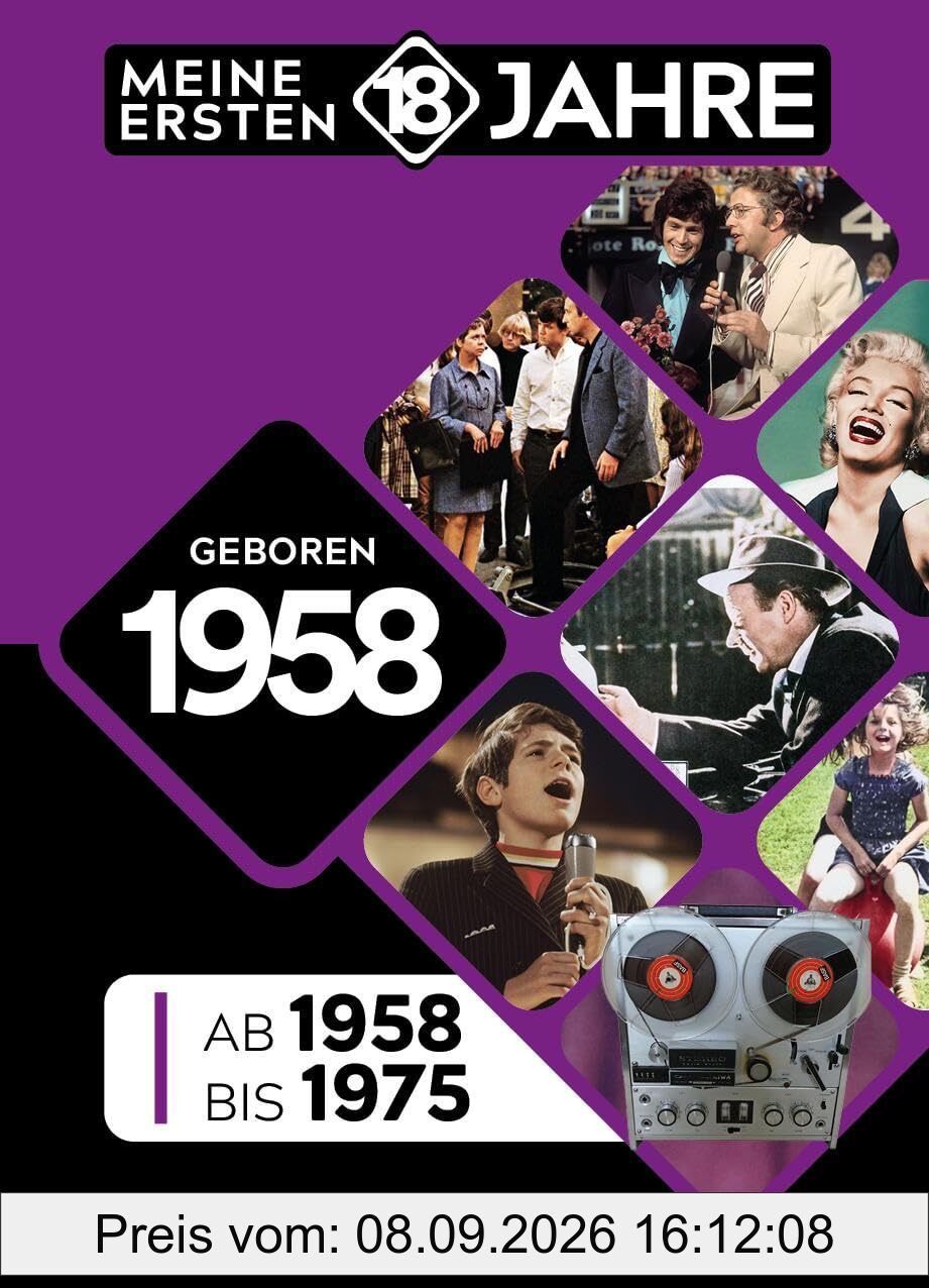 Geboren 1958: Von 1958 bis 1975 (Meine ersten 18 Jahre)