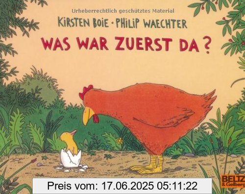 Binding : Taschenbuch, Edition : 5, Label : Beltz & Gelberg, Publisher : Beltz & Gelberg, medium : Taschenbuch, numberOfPages : 32, publicationDate : 2013-04-15, authors : Kirsten Boie, Philip Waechter, languages : german, ISBN : 3407760744