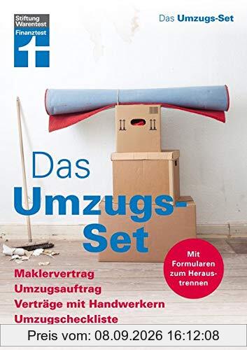 Das Umzugs-Set: Maklervertrag, Umzugsauftrag, Verträge mit Handwerkern, Umzugscheckliste