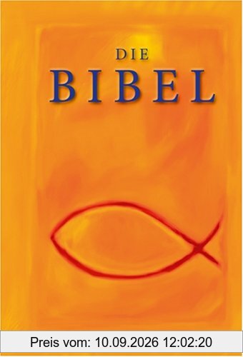 Elberfelder Bibel - alte Rechtschreibung - Taschenausgabe Fisch orange