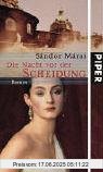 Binding : Gebundene Ausgabe, Edition : 4, Label : Piper, Publisher : Piper, NumberOfItems : 1, medium : Gebundene Ausgabe, numberOfPages : 226, publicationDate : 2004-01-01, authors : Sándor Márai, translators : Margit Ban, ISBN : 3492042872