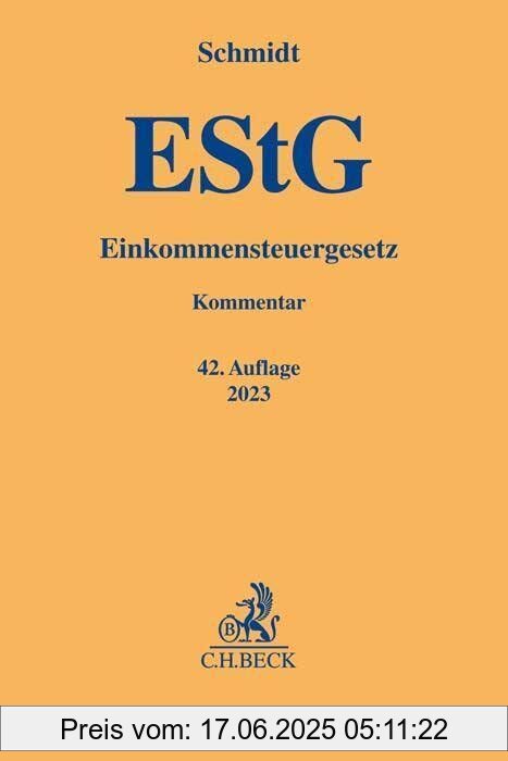 Binding : Gebundene Ausgabe, Edition : 42., völlig neubearbeitete, Label : C.H.Beck, Publisher : C.H.Beck, medium : Gebundene Ausgabe, numberOfPages : 2649, publicationDate : 2023-04-12, publishers : Heinrich Weber-Grellet, ISBN : 3406795900