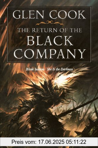 Binding : Taschenbuch, Edition : 1, Label : Tor Books, Publisher : Tor Books, NumberOfItems : 1, medium : Taschenbuch, numberOfPages : 672, publicationDate : 2009-09-15, authors : Glen Cook, languages : english, ISBN : 0765324008