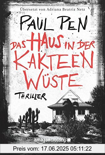 Binding : Taschenbuch, Label : AmazonCrossing, Publisher : AmazonCrossing, medium : Taschenbuch, numberOfPages : 384, publicationDate : 2017-04-11, releaseDate : 2017-04-11, authors : Paul Pen, translators : Netz, Adriana Beatriz, languages : german, ISBN : 1542045703