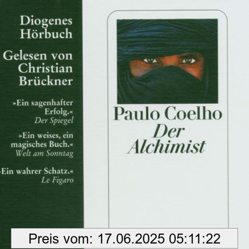 Binding : Audio CD, Edition : Ungekürzte Lesung., Label : Diogenes, Publisher : Diogenes, NumberOfDiscs : 4, NumberOfItems : 4, PackageQuantity : 1, Format : Audiobook, medium : Audio CD, publicationDate : 2006-10-01, authors : Paulo Coelho, translators : Cordula Swoboda Herzog, narrators : Christian Brückner, languages : german, ISBN : 325780024X