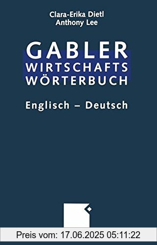 Binding : Gebundene Ausgabe, Edition : 4, vollst. überarb. u. erw. Aufl. 2003, Label : Gabler Verlag, Publisher : Gabler Verlag, medium : Gebundene Ausgabe, numberOfPages : 467, publicationDate : 2003-03-20, authors : Anthony Lee, ISBN : 3409498990