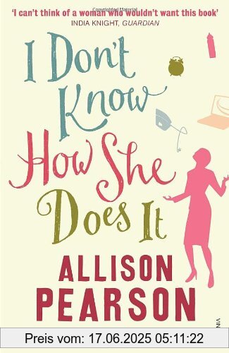 Binding : Taschenbuch, Edition : New Ed, Label : Vintage, Publisher : Vintage, NumberOfItems : 4, medium : Taschenbuch, numberOfPages : 400, publicationDate : 2003-05-01, releaseDate : 2011-01-20, authors : Allison Pearson, languages : english, ISBN : 0099428385