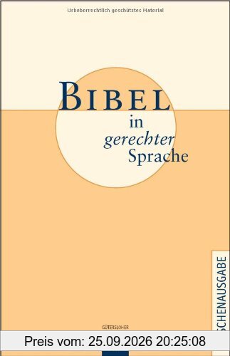 Bibel in gerechter Sprache: Taschenausgabe