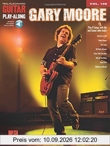 Guitar Play Along Volume 139 Moore Gary Guitar BK/CD (Hal Leonard Guitar Play-Along)