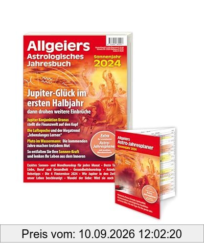 Allgeiers Astrologisches Jahresbuch 2024: Mit herausnehmbarem ASTRO-JAHRESPLANER